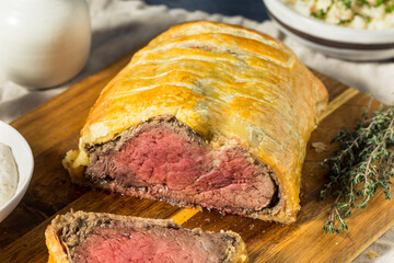 Homemade Holiday Beef Wellington Roast