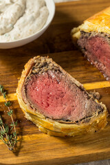 Homemade Holiday Beef Wellington Roast