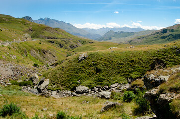 Mountain views of the pyrenees of Aragon