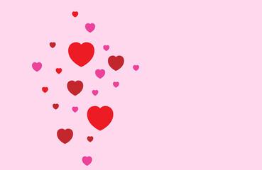 sfondo, cuore, cuoricini, san valentino, festa degli innamorati, cuori