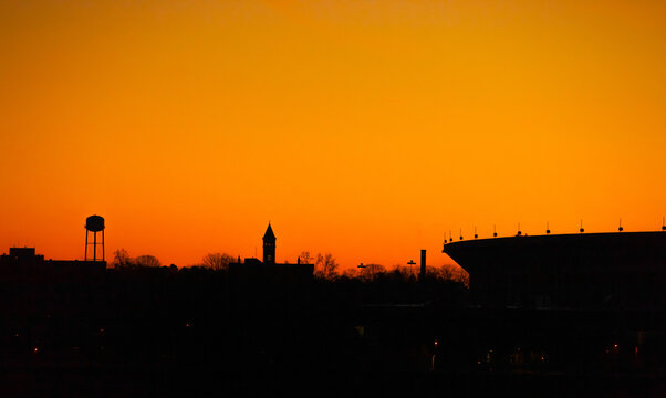 Morning Glow - Clemson Skyline