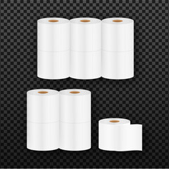 Vintage toilet paper, great design for any purposes. Flat pattern. Vector pattern.