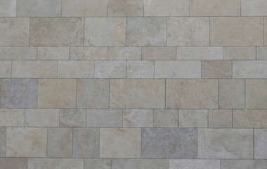 Natural stone on the wall
