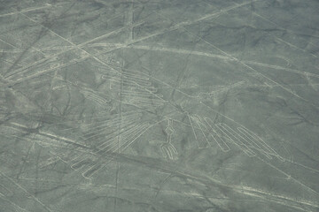 Aerial views of the Nazca Lines, Nazca Peru