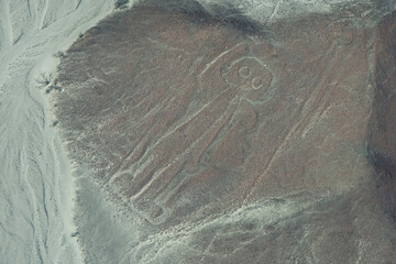 Aerial views of the Nazca Lines, Nazca Peru