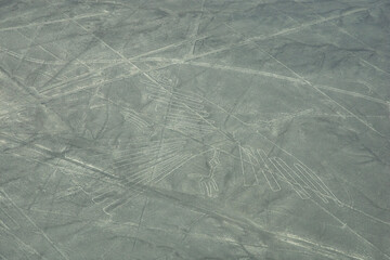 Aerial views of the Nazca Lines, Nazca Peru