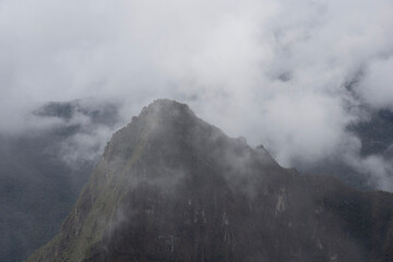 fog in the mountains