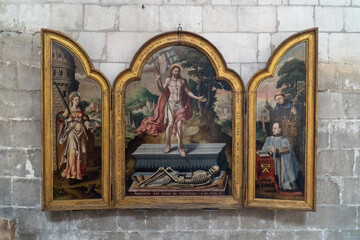 Gemälde in der Kathedrale Notre Dame de Saint-Omer
