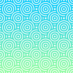 Fototapeta na wymiar Abstract overlapping circles ethnic pattern background.