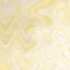 Abstract white and yellow smooth liquid wave sweet candy texture background.