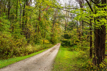 Ohio Rural Gravel Road