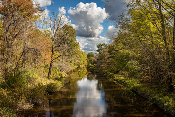 Mill Creek Ashtabula County Ohio in Autumn