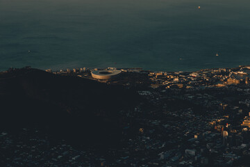 stadium at Cape Town