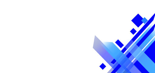 Abstract blue background with arrows