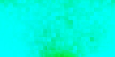 Light green vector background with rectangles.