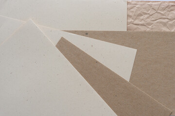 abstract paper background with cardboard