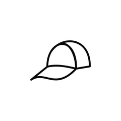 Hat Line Icon, Vector, Illustration, Logo Template. Suitable For Many Purposes