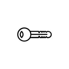 Key Line Icon, Vector, Illustration, Logo Template. Suitable For Many Purposes