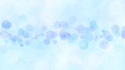 淡いブルーのドットによる模様