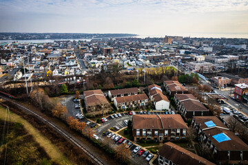 Aerial Drone of Perth Amboy New Jersey