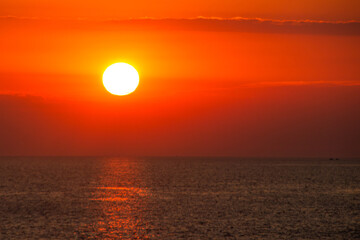 atardecer