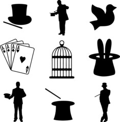 Magician Silhouette Pack