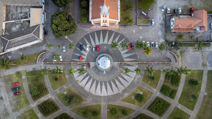 Praça da Fé - Church of Nossa Senhora do Rocio - Paranaguá - Paraná - Brazil