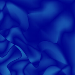 Abstract blue saturated background with different elements.3d.