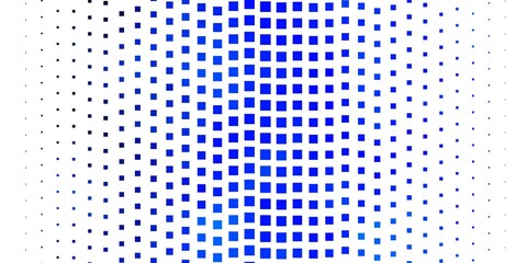Light BLUE vector background with rectangles.