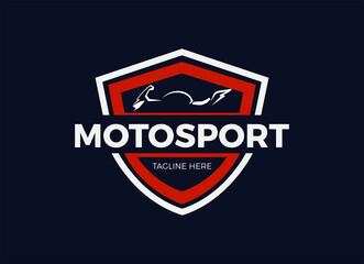 Motorsport Logo Design Template. Vector Logo Designs.