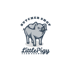 Obraz premium Ilustration vector graphic of Little Pigy, good for logo design