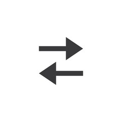 Arrow vector illustration icon Logo Template design