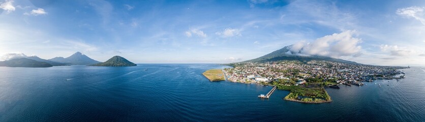 Ternate and Tidore Inlands in Indonesia is the most popular for spices in the world, mainly in the middle centuries. 