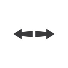 Arrow vector illustration icon Logo Template design