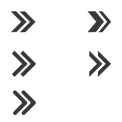 Arrow vector illustration icon Logo Template design