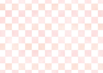 背景　市松模様タイル　テクスチャ　ピンク