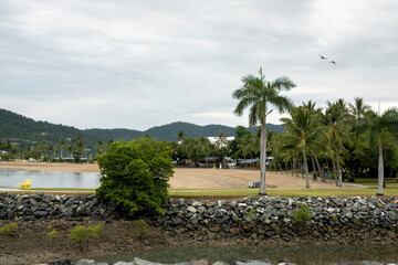 Sandy Beach In Holiday Township