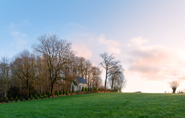 Obraz premium The Toep Chapel of Brakel