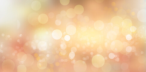 Abstract bokeh background white and Brown