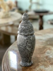 A decoration made of marble for the interior