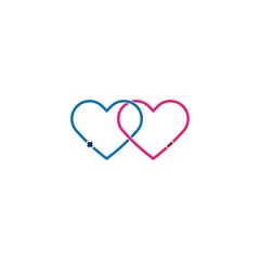 two Heart icon