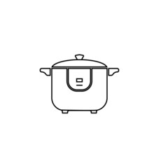 Electric rice cooker icon