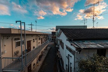 Fototapeta premium 空/夕焼け