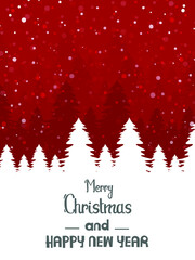 Happy new year 2022. Christmas decoration and Holiday greeting card design.
