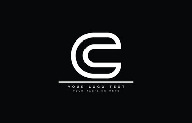 letter C Clean and Minimal Initial Based Logo Design