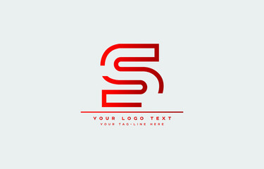 letter S Clean and Minimal Initial Based Logo Design