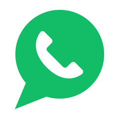 Phone icons and speech bubbles. Message icons. Vectors.