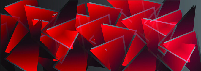 Geometric background. Dynamic shapes composition. Greeting card Background