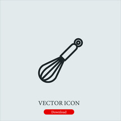 mixer  icon vector icon.Editable stroke.linear style sign for use web design and mobile apps,logo.Symbol illustration.Pixel vector graphics - Vector
