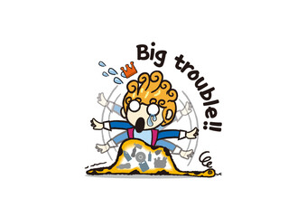 The little prince who protects the earth